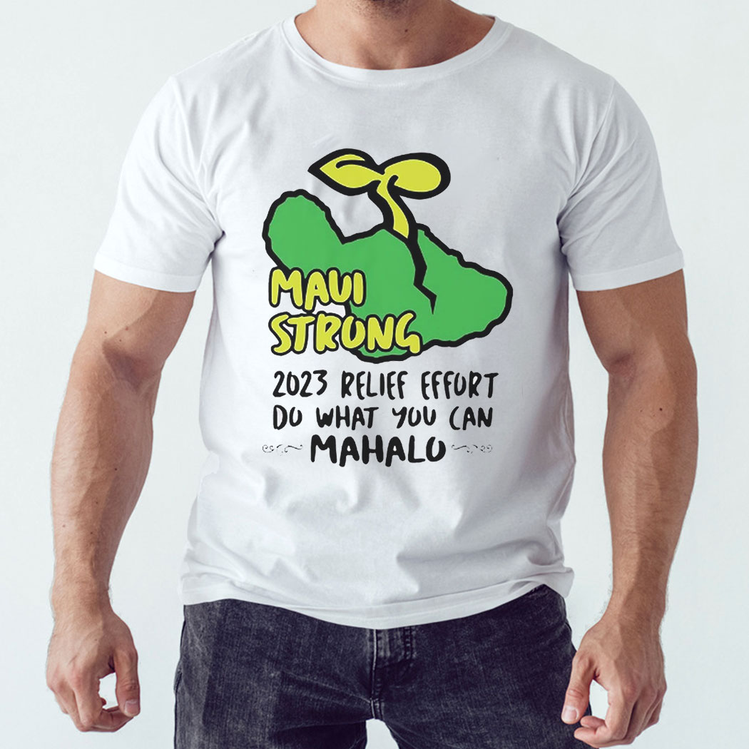 Maui Strong Fundraiser Lahaina Banyan Tree T-shirt