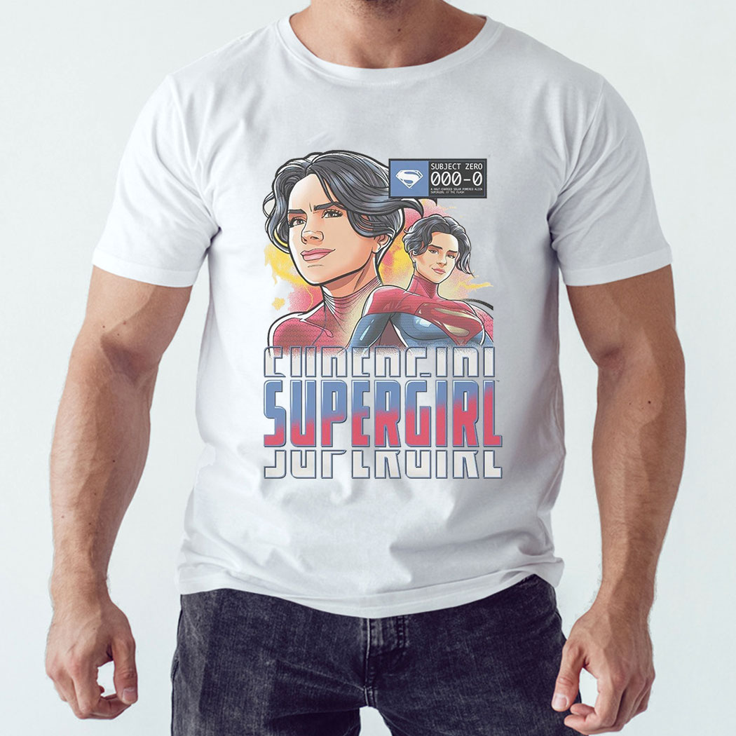 The Flash Movie Supergirl Subject Zero T-shirt