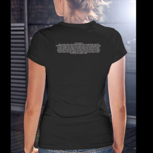 09 T shirt Mockup WOMEN v2 Lorde thanks Lana Shirt on the 10 year anniversary of Pure Heroine
