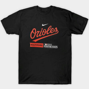 1 Baltimore Orioles Nike 2023 Postseason Authentic Collection Dugout T Shirt