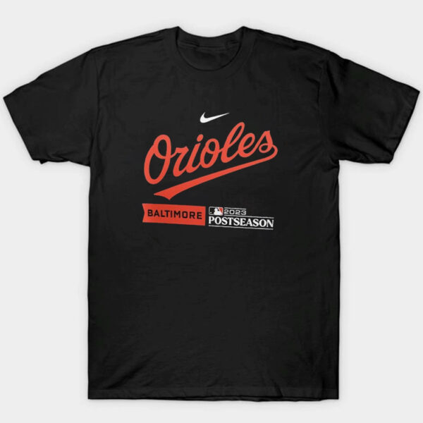 Baltimore Orioles Nike 2023 Postseason Authentic Collection Dugout T-Shirt
