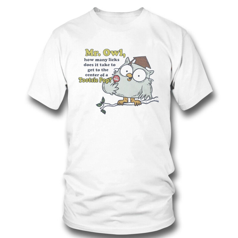 Tootsie Pop Mr Owl Shirt