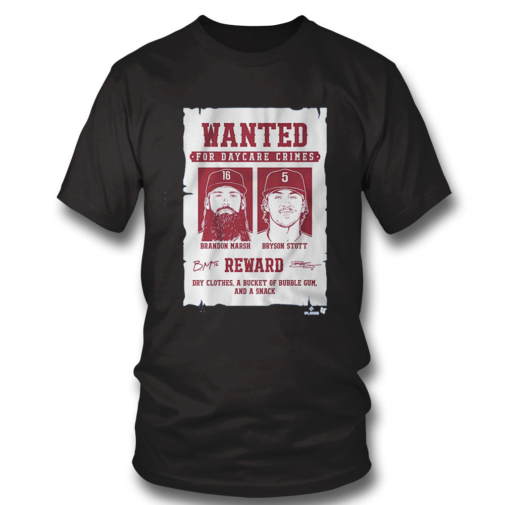 Bryson Stott & Brandon Marsh: Wanted for Daycare Crimes Art Print –  BreakingT