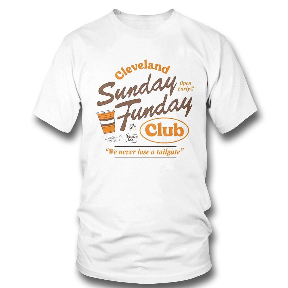 Cleveland Browns Shirt Sunday Funday Football Shirt 