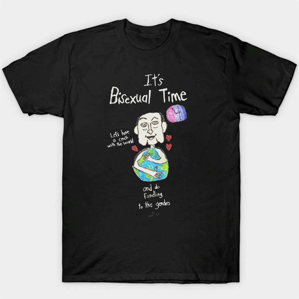 It’s Bisexual Time By Marcus Pork Shirt