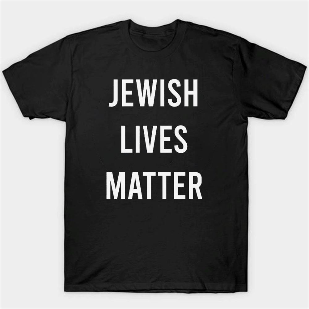 Kanye West Wearing Jewish Lives Matter Shirt