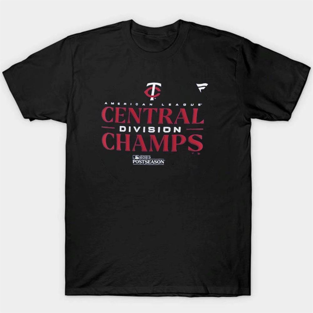 Minnesota Twins Al Central Division Champs 2023 Postseason Shirt