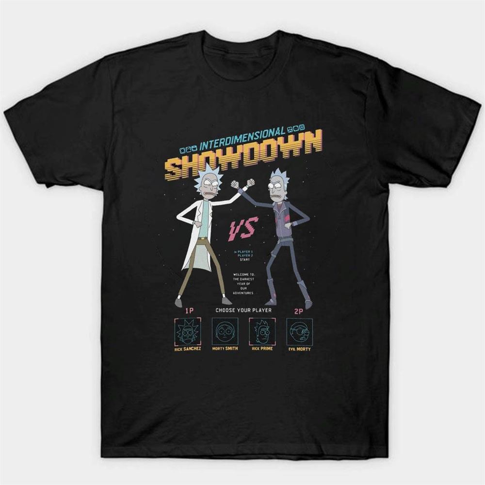 Rick And Morty Interdimensional Showdown Shirt