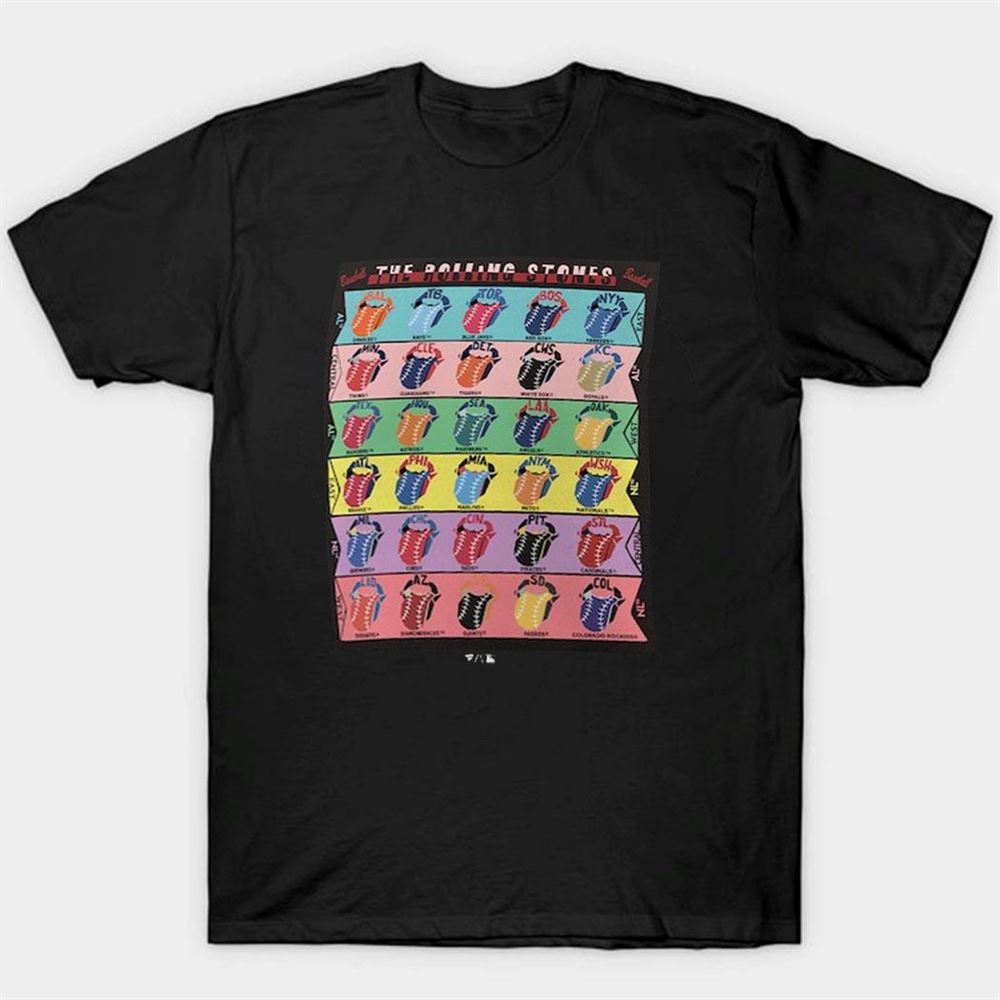 Rolling Stones X Mlb Fanatics Branded Shirt