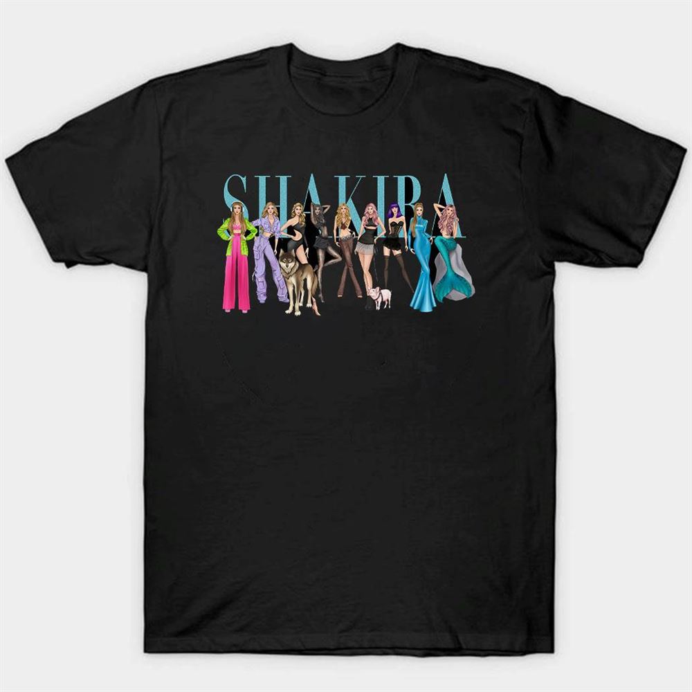 Shakira Iconic Looks Shirt Longsleeve