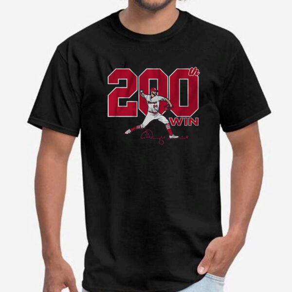 Adam Wainwright 200 Win Shirt