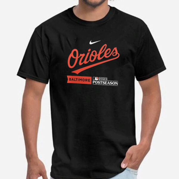 Baltimore Orioles Nike 2023 Postseason Authentic Collection Dugout T-Shirt