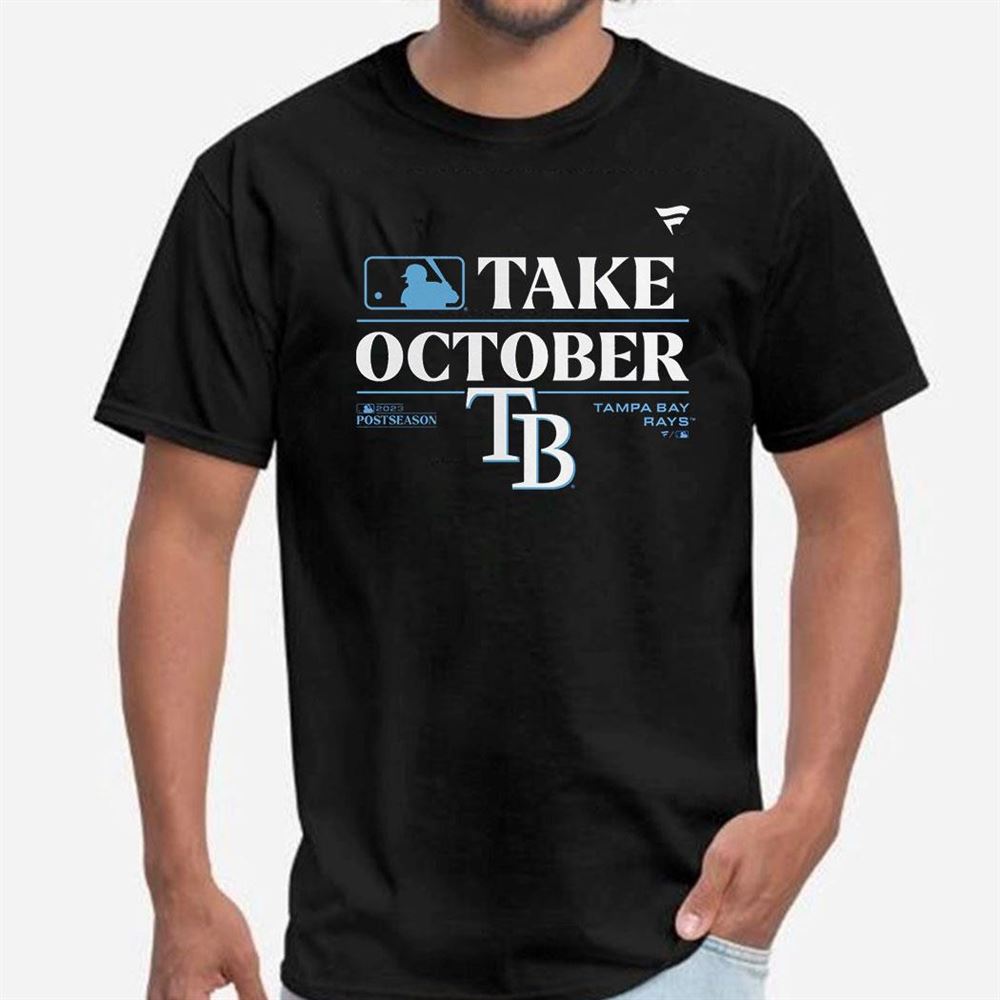 Official Logo Tampa Bay Rays Take October Playoffs Postseason 2023 Shirt,  hoodie, sweater, long sleeve and tank top