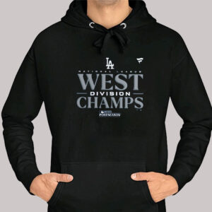 Dodgers Nl West Champs 2023 Unisex T-shirt, Hoodie, Sweatshirt -  Reallgraphics