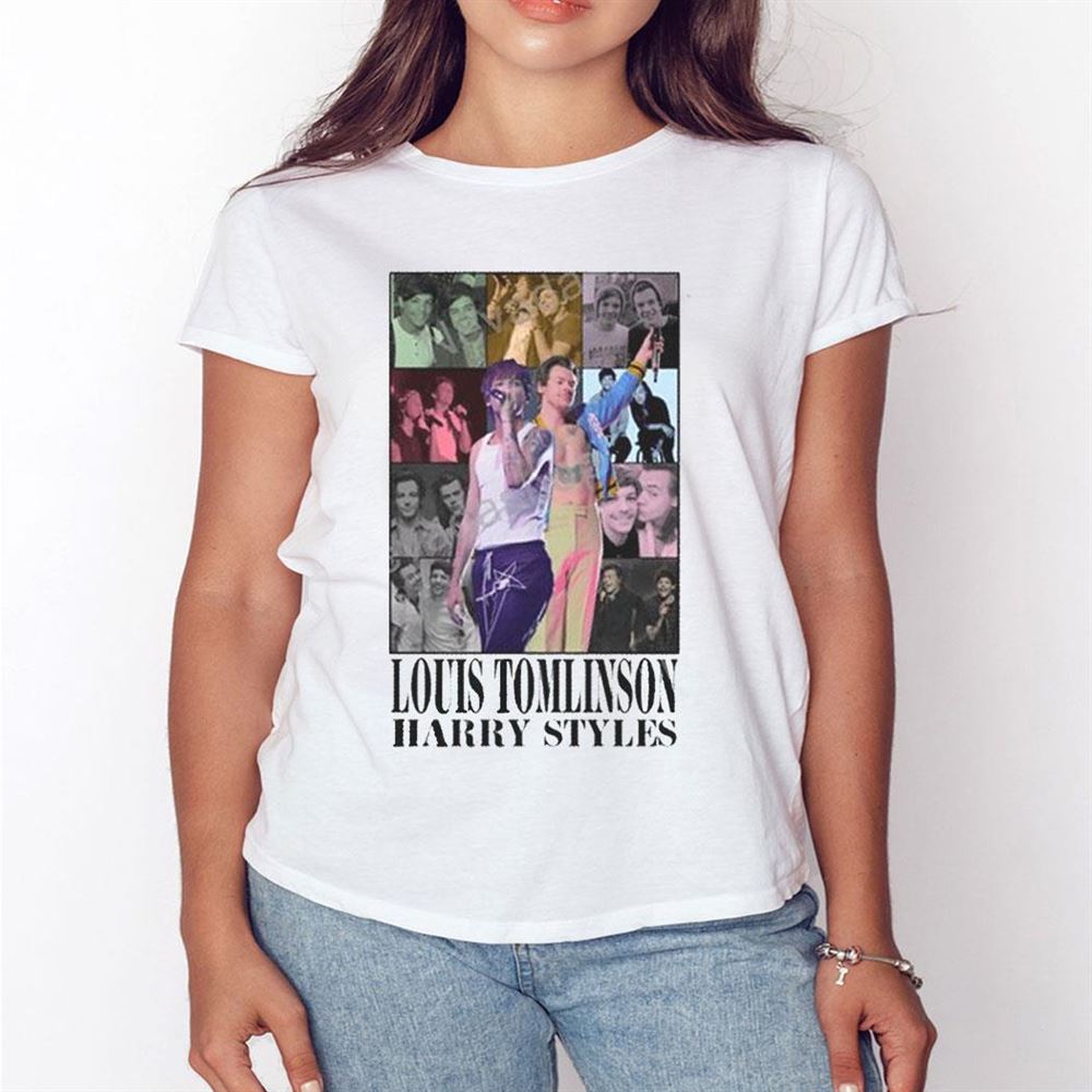  Louis Music Tomlinson T-Shirt Short Sleeve Shirt Neck
