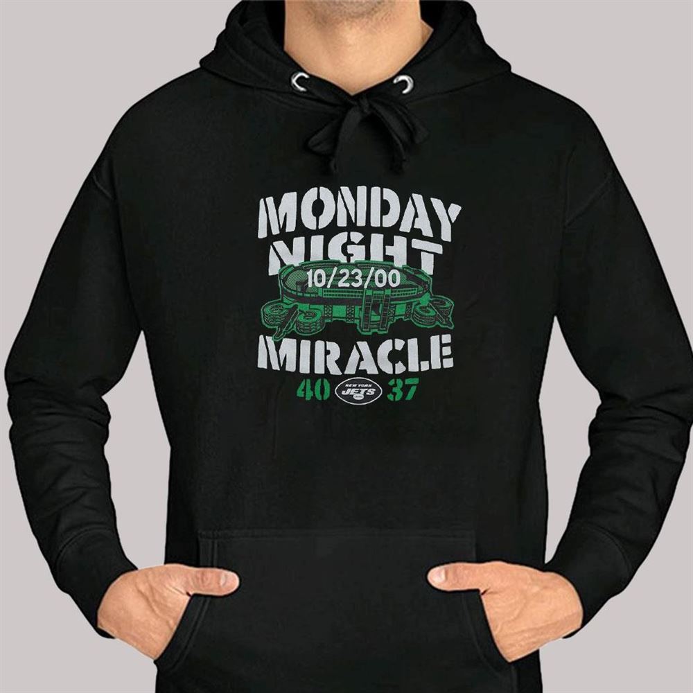 New York Jets Monday Night Miracle Retro Shirt