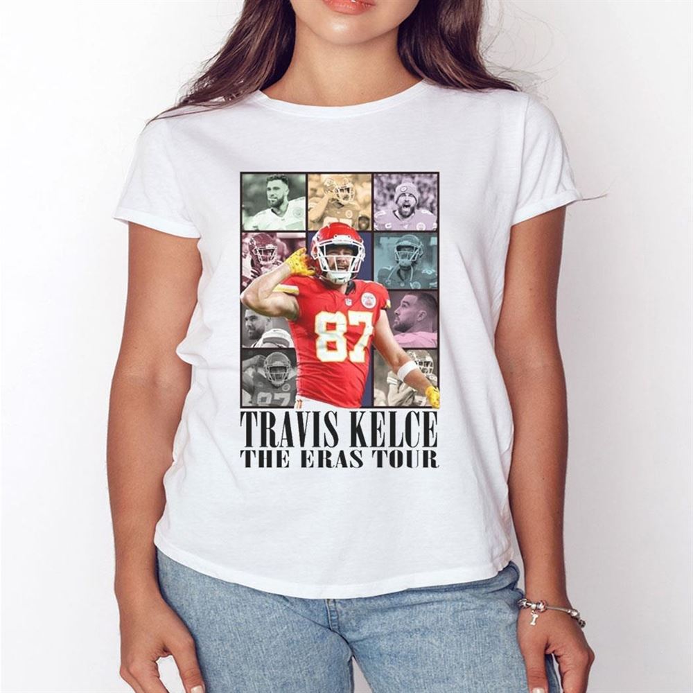 Travis Kelce Kansas City Chiefs The Eras Tour T-Shirt