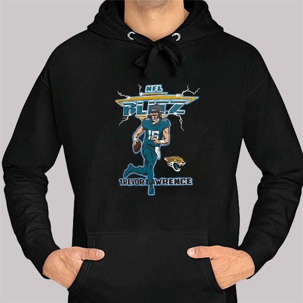 Jacksonville Jaguars quarterback Trevor Lawrence wears a Salute to