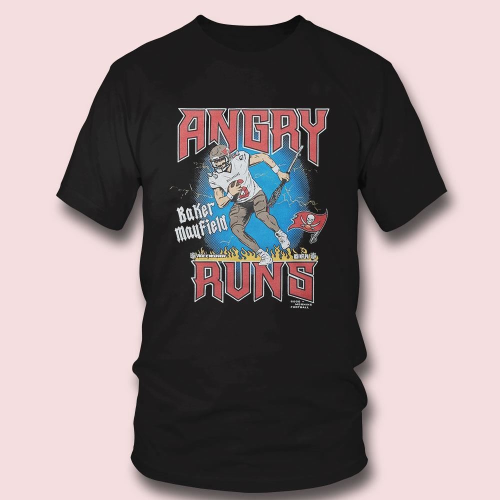 Angry Runs Buccaneers Baker Mayfield T-shirt