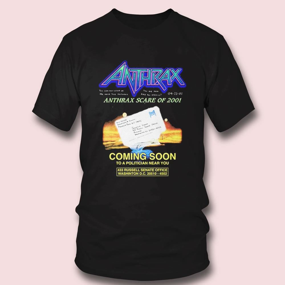 Anthrax Scare Of 2001 T-shirt