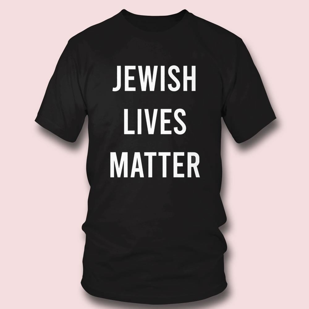 Kanye West Wearing Jewish Lives Matter Shirt