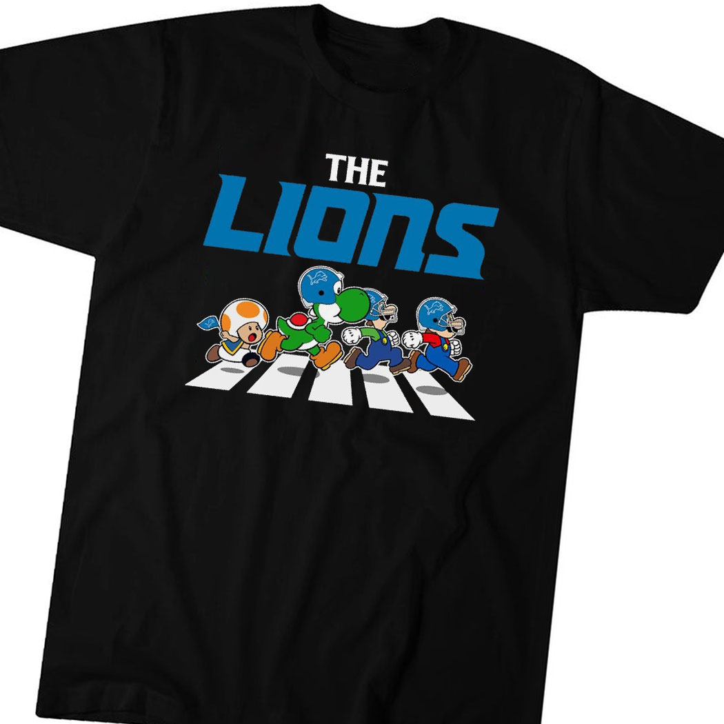 Mario The Detroit Lions Shirt