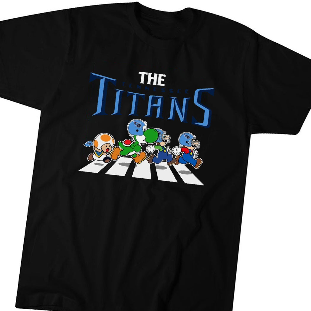 Mario The Tennessee Titans Shirt