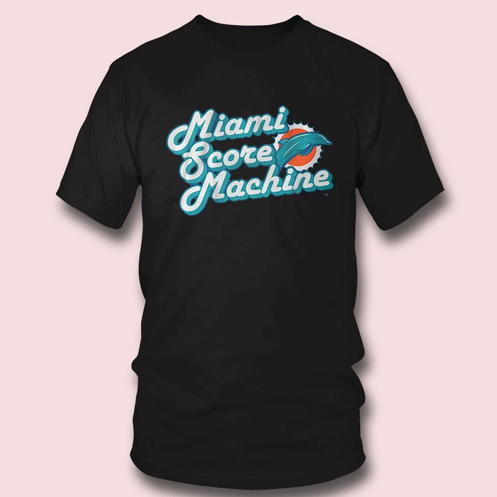 Miami Score Machine t-shirt now available from BreakingT - The Phinsider