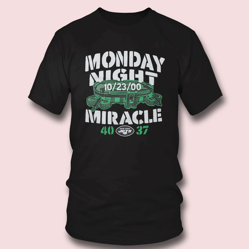 New York Jets Monday Night Miracle Retro Shirt