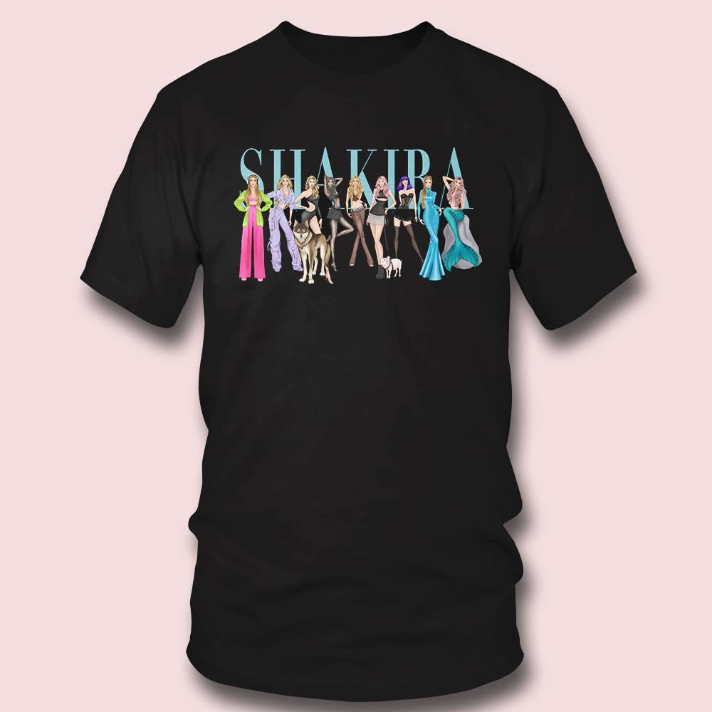 Shakira Iconic Looks Shirt Longsleeve