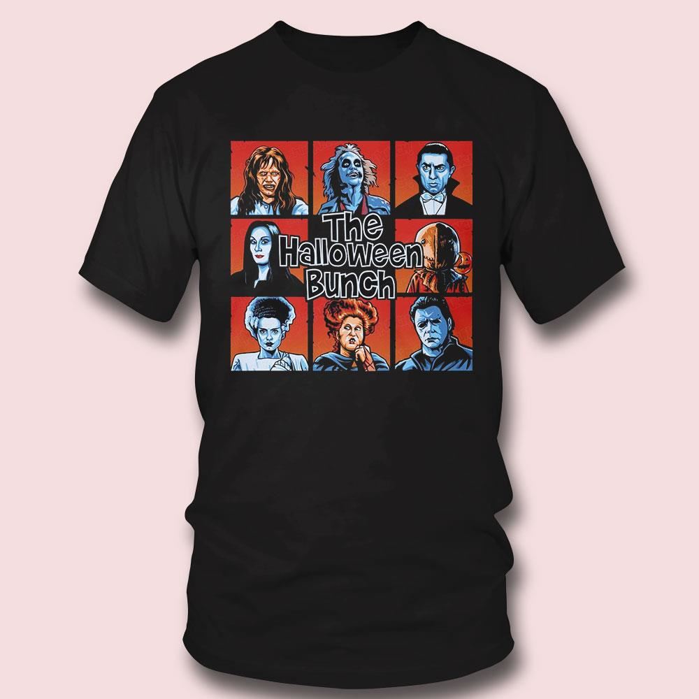 The Halloween Bunch Shirt Frankenstein Winifred Sanderson Michael Myers