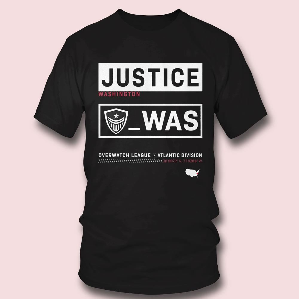 Washington Justice Overwatch League Atlantic Division Shirt