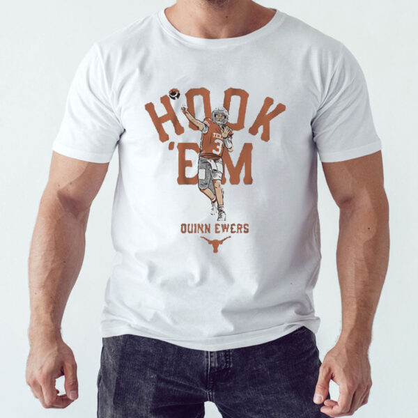 Texas Quinn Ewers Hook Em Shirt