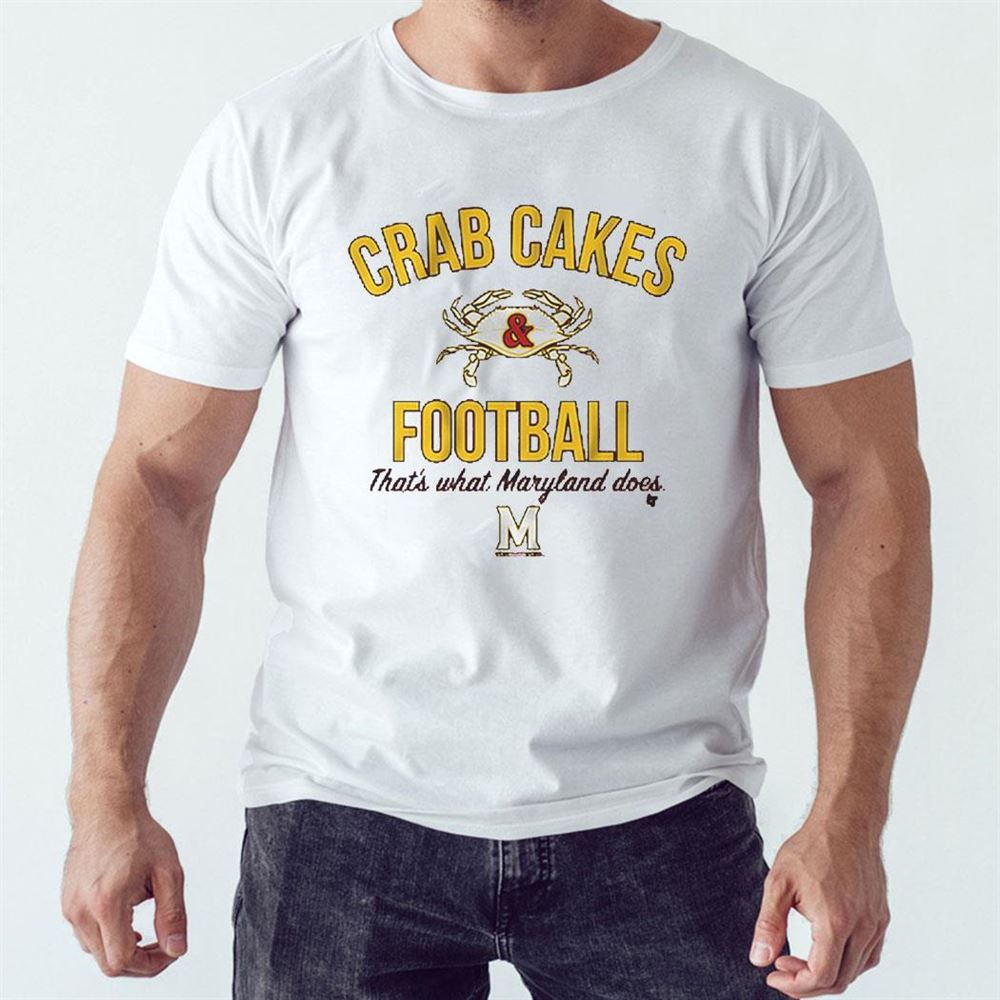 Maryland Terrapins Crab Cakes Football Shirt