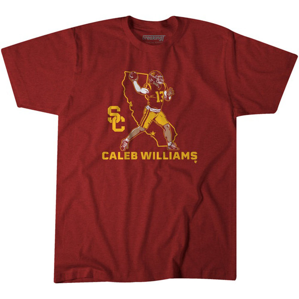 Usc Football Caleb Williams State Star Shirt