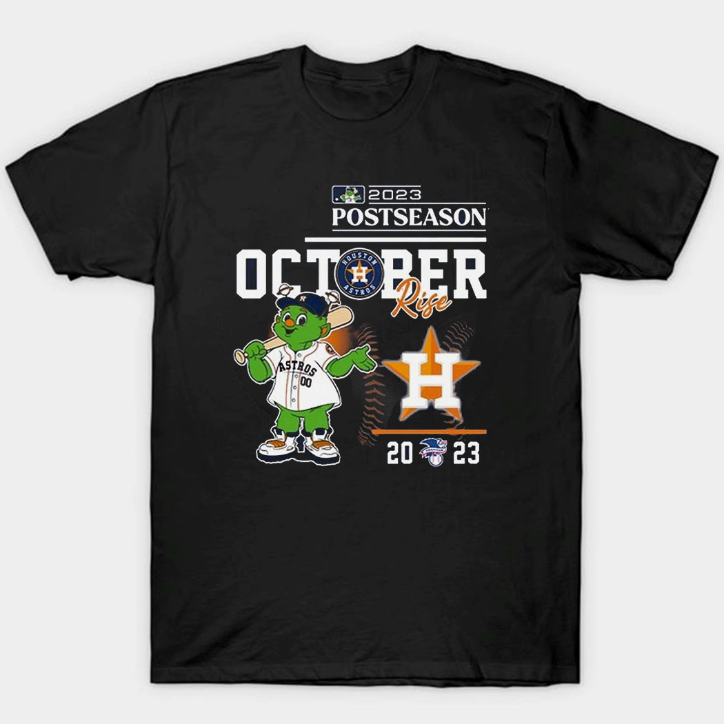 2023 Postseason Houston Astros October Rise T-shirt