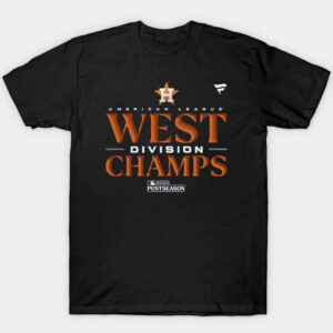 1 Houston Astros 2023 AL West Division Champions Shirt