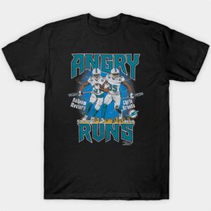 1 Miami Dolphins Angry Runs Dolphins Mostert And Brooks Shirt