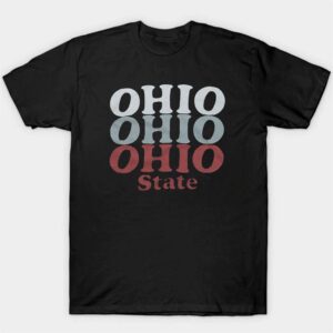 1 Ohio Ohio Ohio State University Buckeyes T Shirt