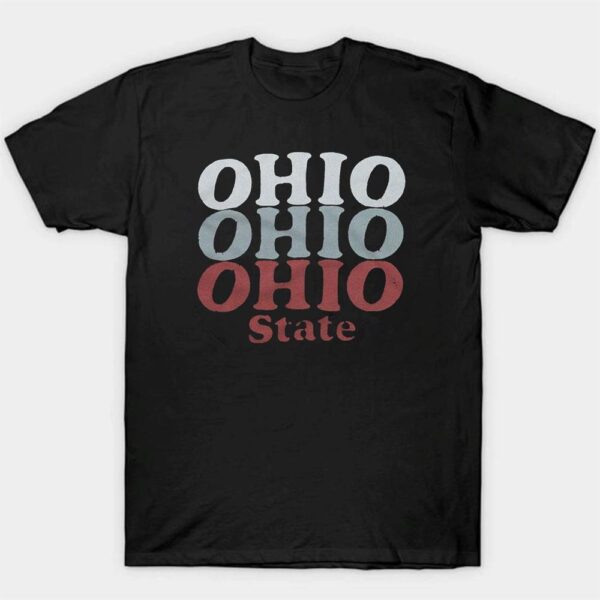 Ohio Ohio Ohio State University Buckeyes T-Shirt