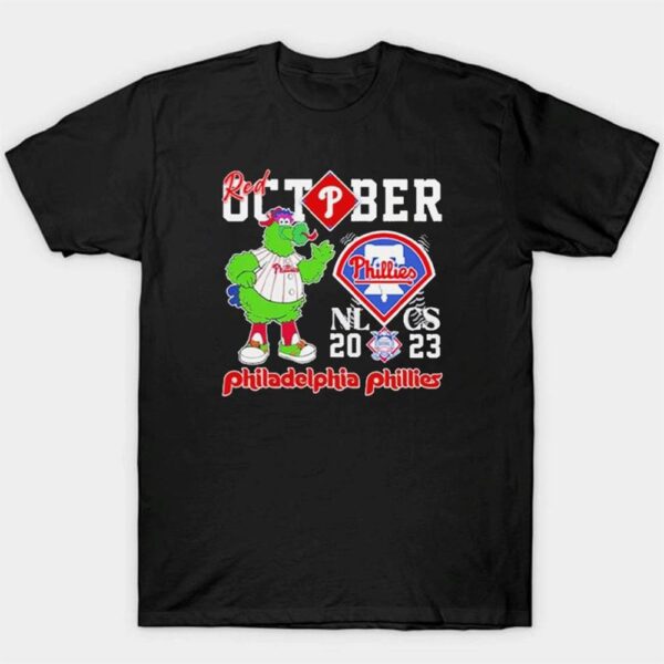 Red October 2023 Nlcs Philadelphia Phillies Phanatic Shirt