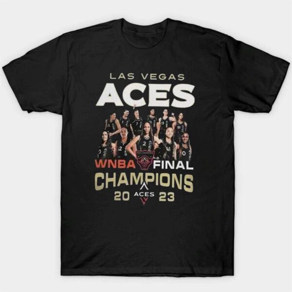 WNBA Finals Champions 2023 Las Vegas Aces T-Shirt