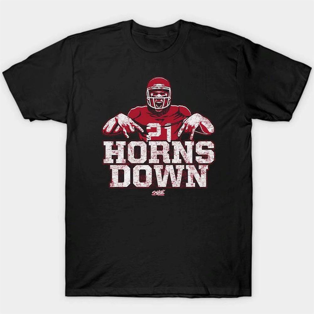 Horns Down Shirt For Oklahoma College Fans