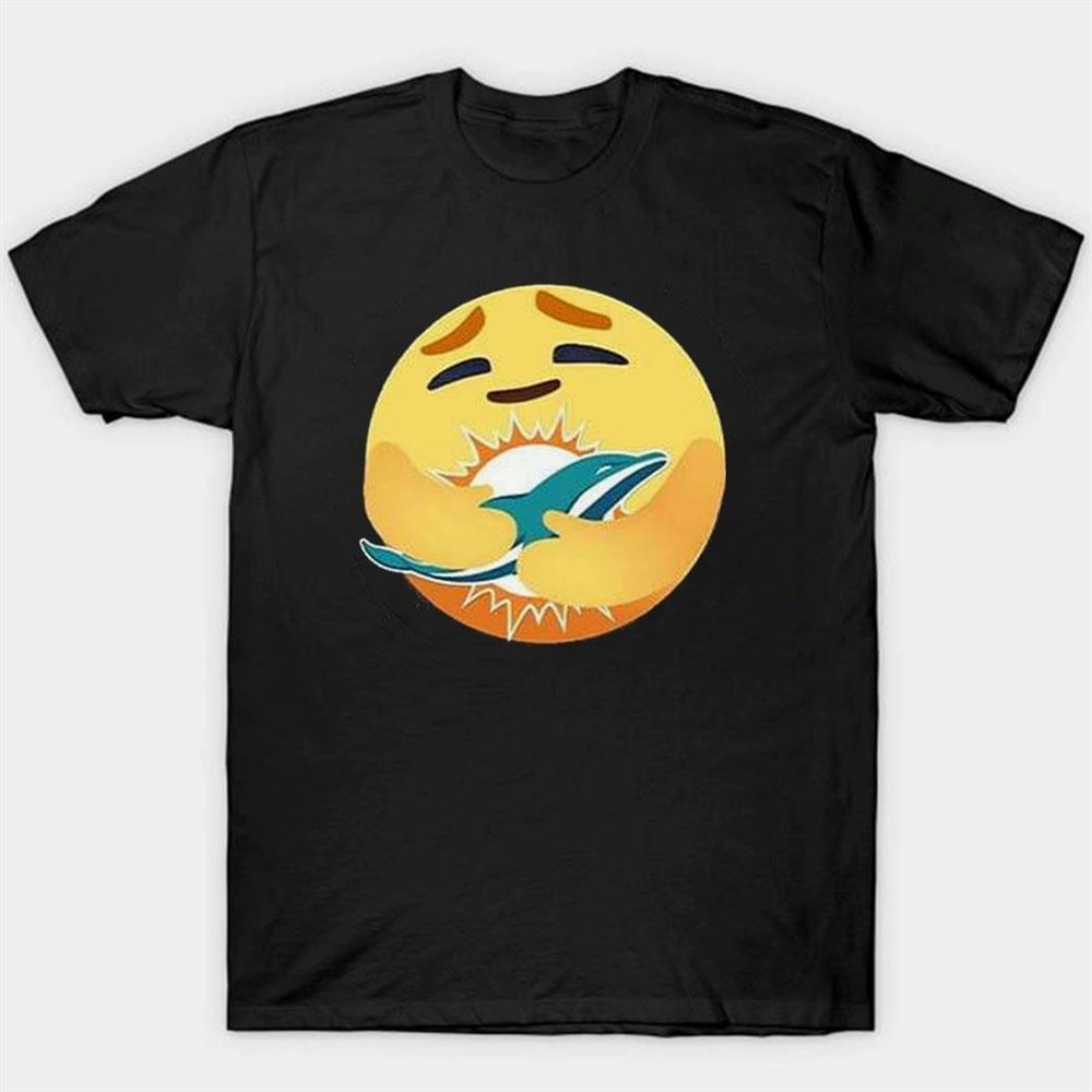 Miami Dolphins Emoji Shirt Ladies Tee