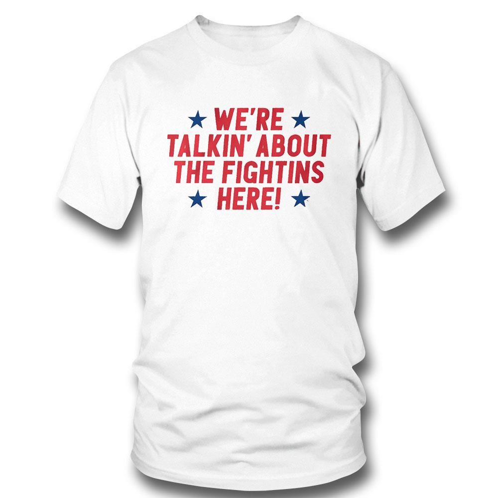 We're Talking about the fightins, phillies cropped tee