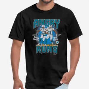 2 Miami Dolphins Angry Runs Dolphins Mostert And Brooks Shirt