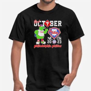 2 Red October 2023 Nlcs Philadelphia Phillies Phanatic Shirt