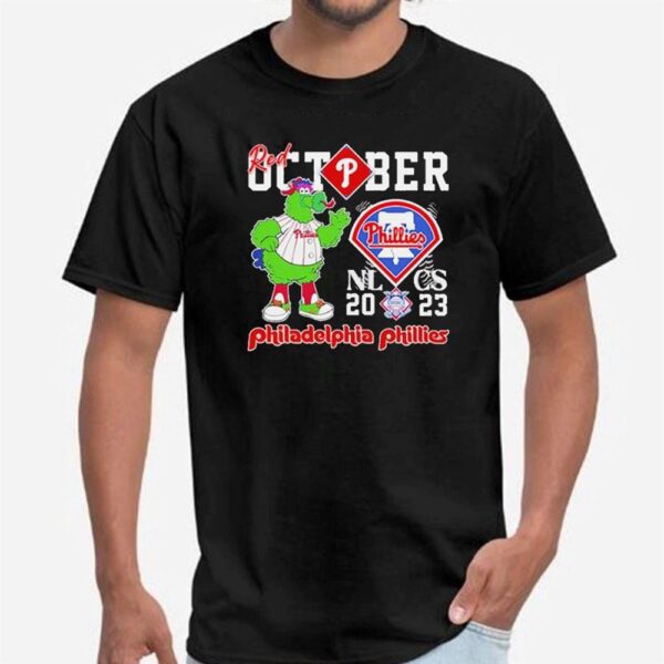 Red October 2023 Nlcs Philadelphia Phillies Phanatic Shirt