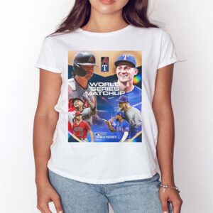 3 Arizona Diamondbacks vs Texas Rangers 2023 World Series Champions Matchup Shirt