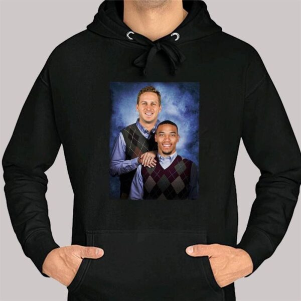 Jared Goff and Amon-Ra St. Step Brothers Detroit Lions shirt